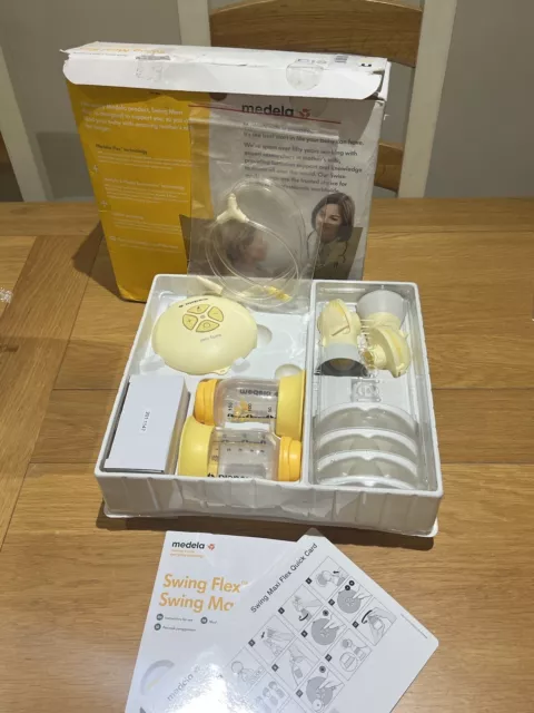 Medela Swing  Flex Double Electric Breast Pump - More milk in less time