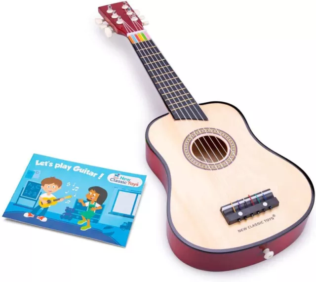 New Classic Toys 10304 Musikinstrument Spielzeug Holzgitarre  GEPRÜFTE RETOURE