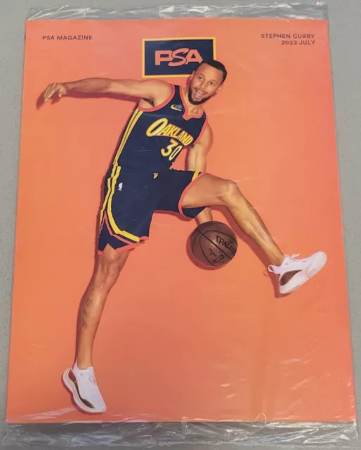 PSA PRICE GUIDE Magazine July 2023 Stephen Curry Cover New Sealed 12.