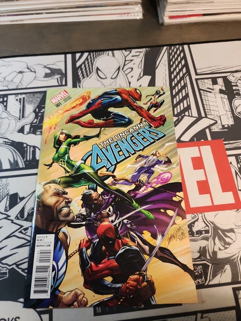 Uncanny Avengers #1 1:50 J Scott Campbell Variant Marvel (2015) NM