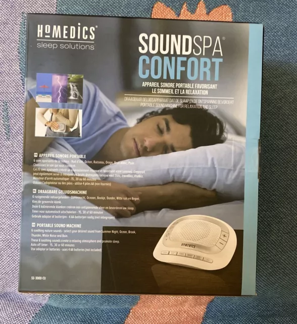 HoMedics Sound Spa Rejuvenate Sleep Aid Machine - Insomnia - Help Sleep - Relax 3