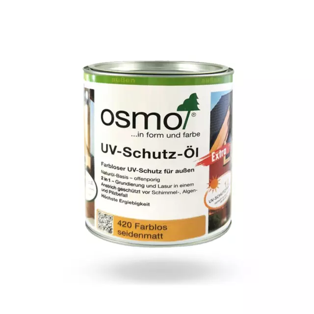 Osmo UV-Schutz-Öl Extra 420  Farblos für außen 750 ml