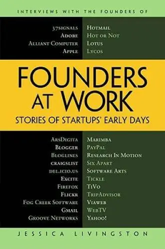 Founders at Work: Stories of Startups' Early Days - Hardcover - GOOD