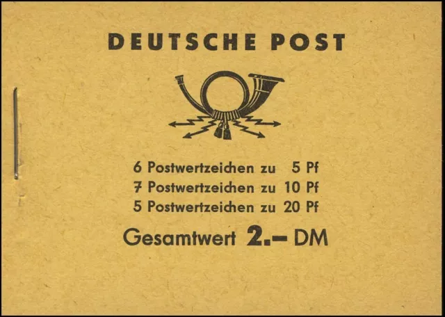 MH 3b1 Fünfjahrplan 1960 Klammer 17 mm, postfrisch