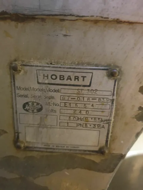 Hobart HSM30 H300 SE302 Steh Planetarteigmischer Ersatzteil Getriebe 5