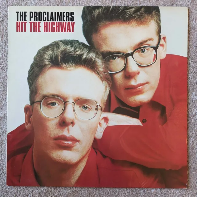 The Proclaimers - Hit The Highway vinyl LP original 1994 UK pressing CHR 6066