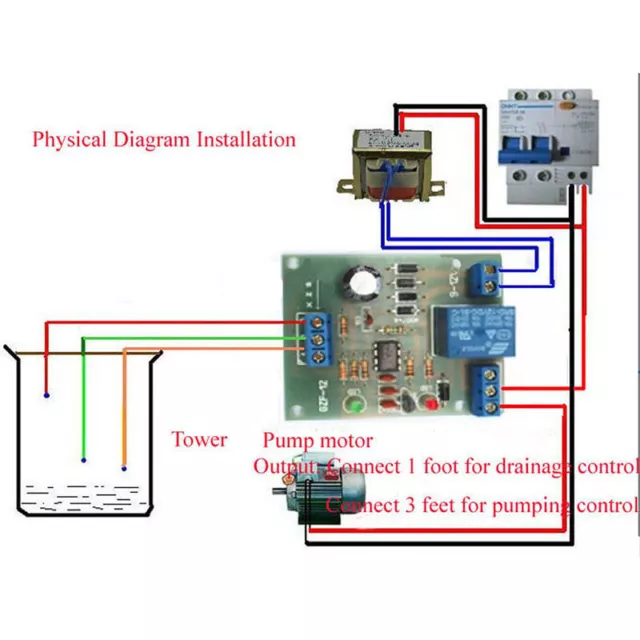 Liquid Level Controller Sensor Module Water Level Detection Sensor Component YT