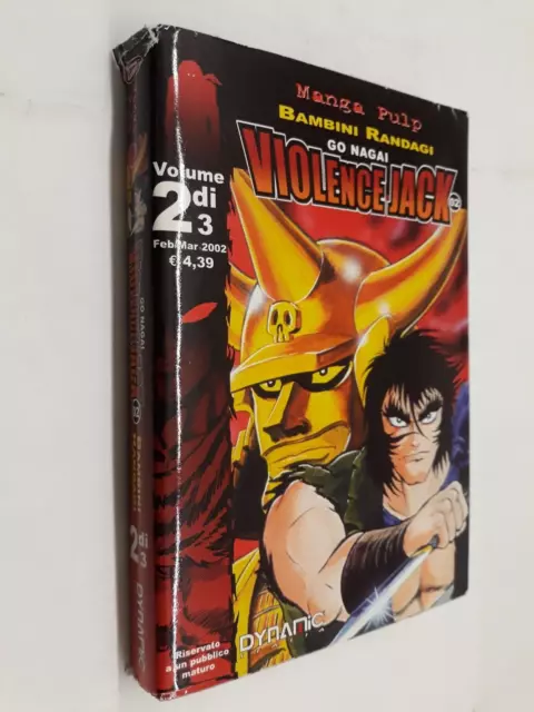 VIOLENCE JACK BAMBINI RANDAGI 2 di GO NAGAI DYNAMIC ITALIA