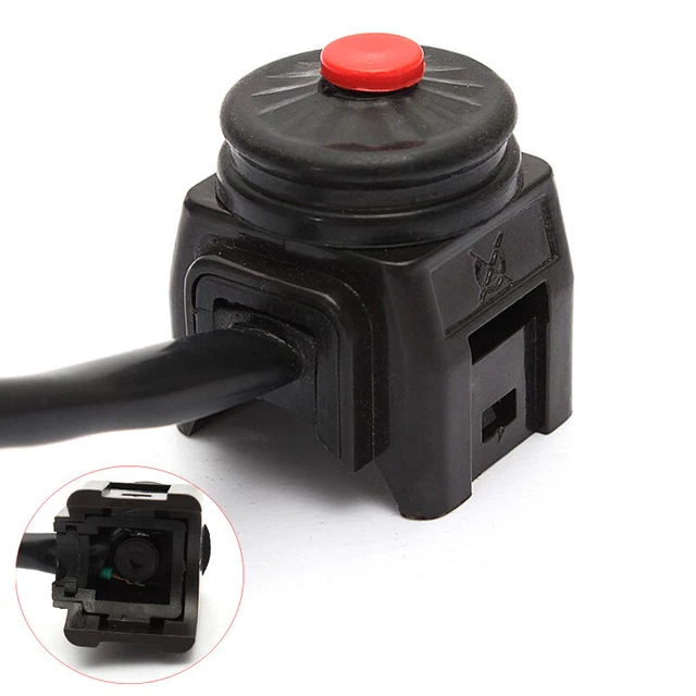 UNIVERSAL STOP SWITCH ON/OFF Button Handlebar Motorcycle Switch ATV ...