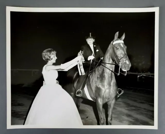 Horse Show Winner Vintage Photo 1950s Tennessee Walking Layton Chattanooga TN
