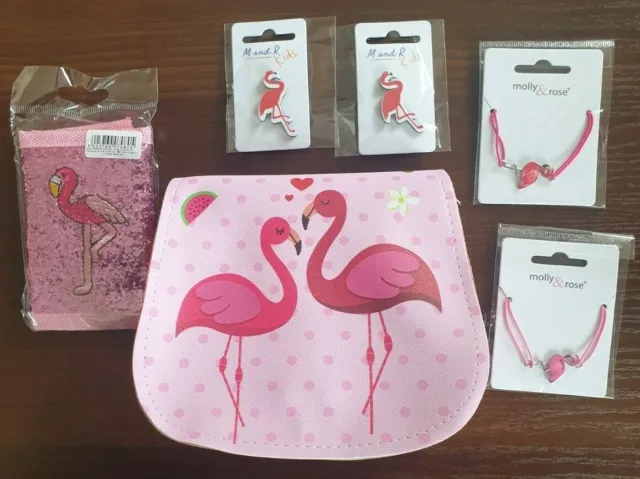 UNICORN Flamingo Girls Gift Sets Handbag Purse Wallet Bracelet MANY ITEMS UK
