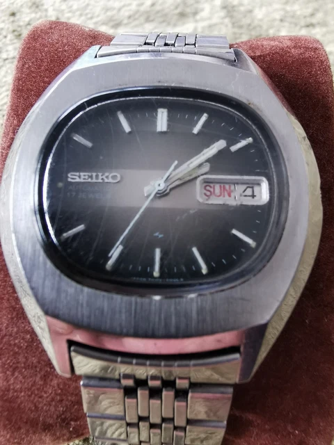 Montre Bracelet Vintage TELL Automatique Avec Date - 17 Rubis - Homme - Occasion