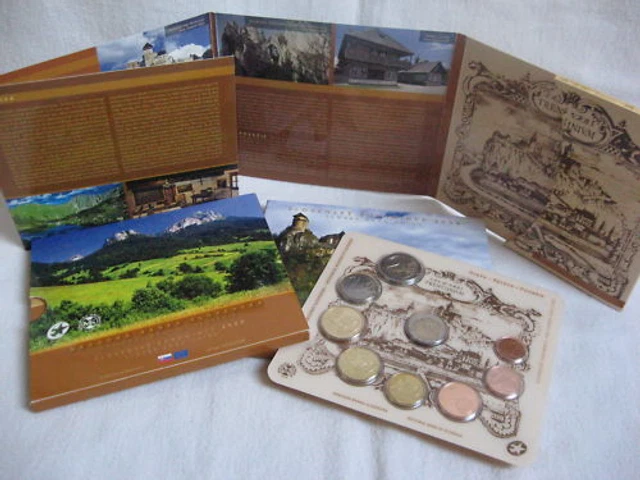 Slowakei 2009 1 Cent - 2 Euro Kms Münzen Coin Set St Bu - Historische Regionen -