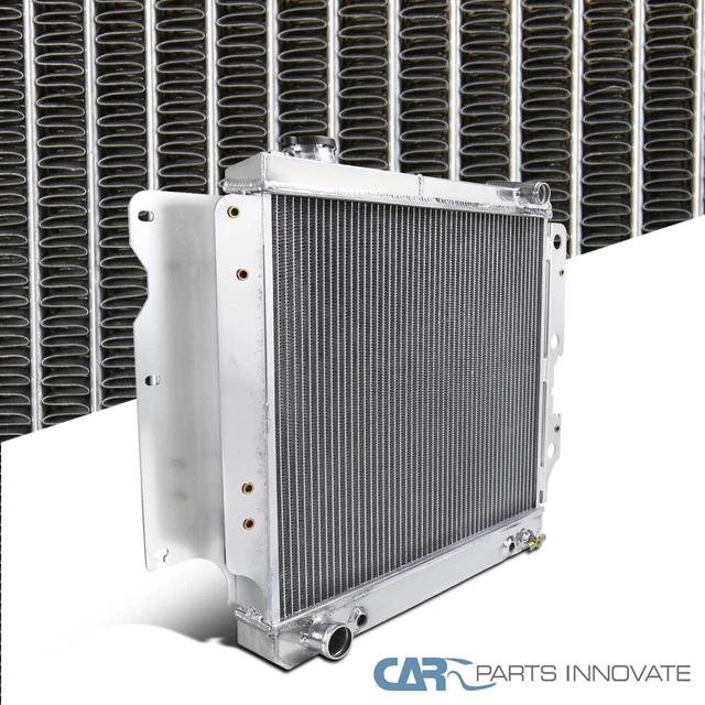 Fit 87-06 Jeep Wrangler TJ/YJ 2.4L 4.2L 3 Row Core Aluminum Cool Racing Radiator