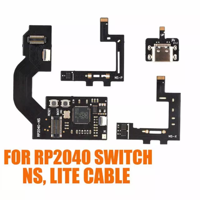 RP2040 Game Console Cable Chip Replacement Parts Kit for Switch NS/Lite New