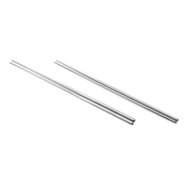 2 pares de palillos alargados palillos freír palillos