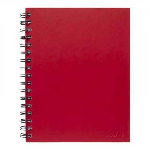Icon Spiral Notebook - A5 Hard Cover Red 200 pg MOQ 3 units [ISNBHC002]