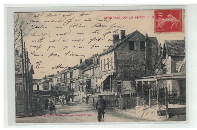 51 Mourmelon Le Petit Grande Rue Et Passage A Niveau