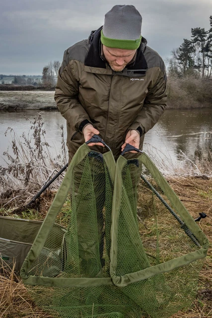 NEW Korum Folding Latex Triangle Net BOTH SIZES AVALIABLE *Pay 1 Post*