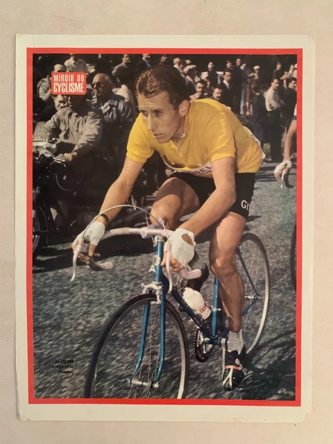 MIROIR DU CYCLISME 211 + poster Henry ANGLADE THURAU Victor LINART en