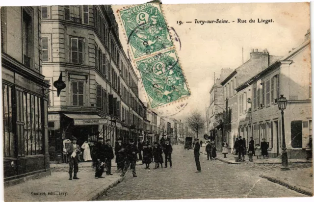 CPA Ivry sur Seine - Rue du Liegat (275474)
