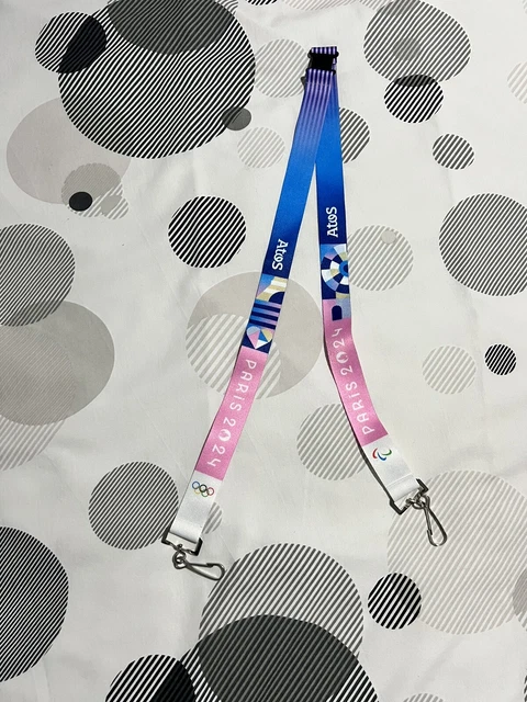 Lanyard Officiel Paris 2024 Tour De Cou  Lanyard  Officiel Volontaire Et Staff Des Jeux 848769