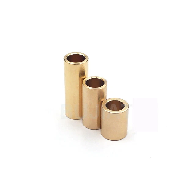 thumbnail image 2 of 5/16" X 7/16" X 1-1/4" Bronze Sleeve Bearings – Plain Cast Bushings (Pack) 2 of 6
