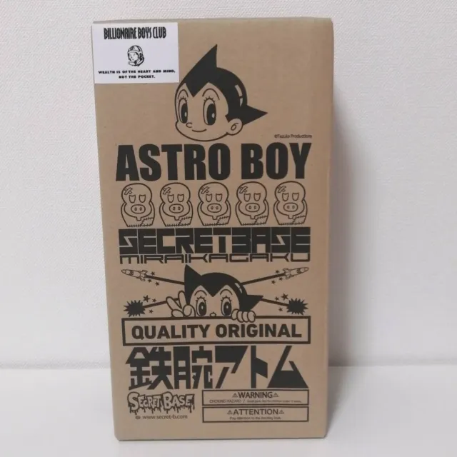 Billionaire Boys Club Secret Base Soft Vinyl Middle Scale Astro Boy Atom Unused