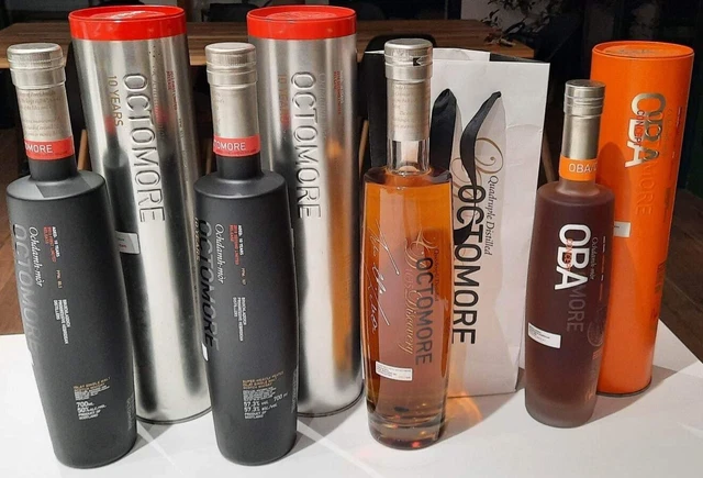 Collection Whisky Octomore Editions Spéciales