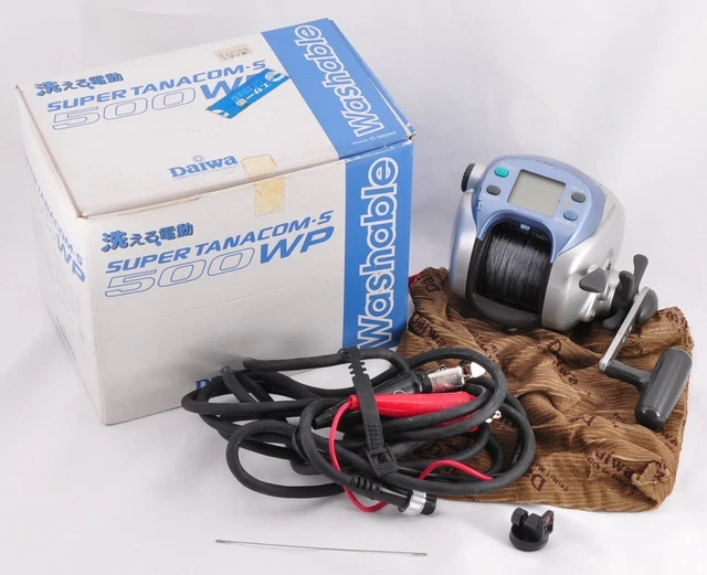 DAIWA SUPER TANACOM-S500WP Electric Fishing Reel English
