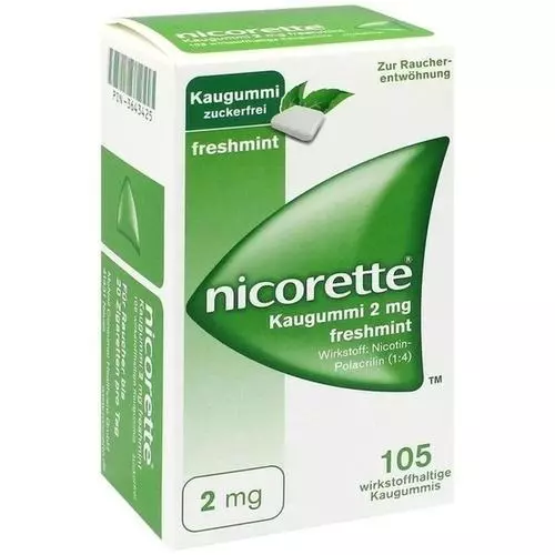 NICORETTE 2MG FRESHMINT 105St 3643425