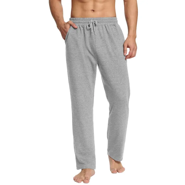 Men's Sweatpants Fleece Lined Heavy Thick Casual Athletic Gym Winter Warm Pants