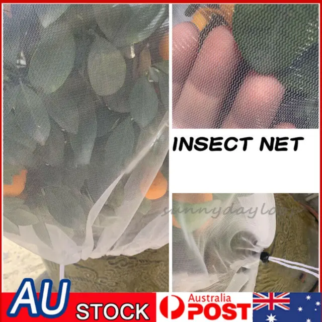 Fruit Fly Net Insect mesh Vegetable Garden Plant Crop Protection Cover Bags AU