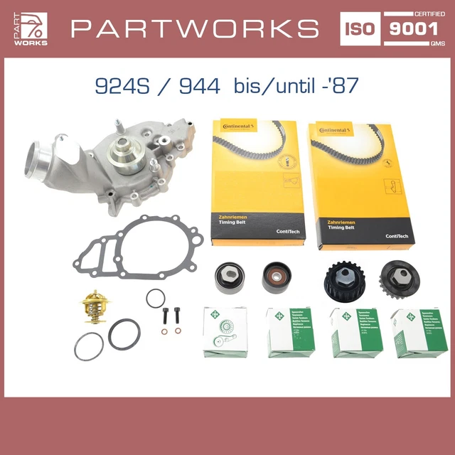 WATER PUMP TIMING Belt Rollers for Porsche 944 924S To '86 Set 447.