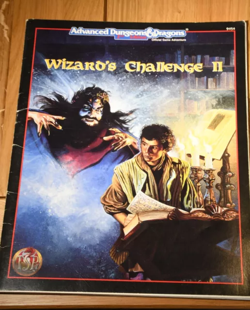 WIZARDS CHALLENGE 2 (II) - Advanced Dungeons and Dragons - AD&D 2E - TSR 9454