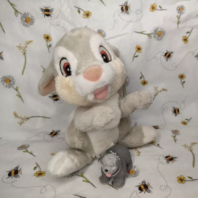 Collectable Promotional Disney Thumper Bambi Bean Bag Soft Plush Toy With Tags