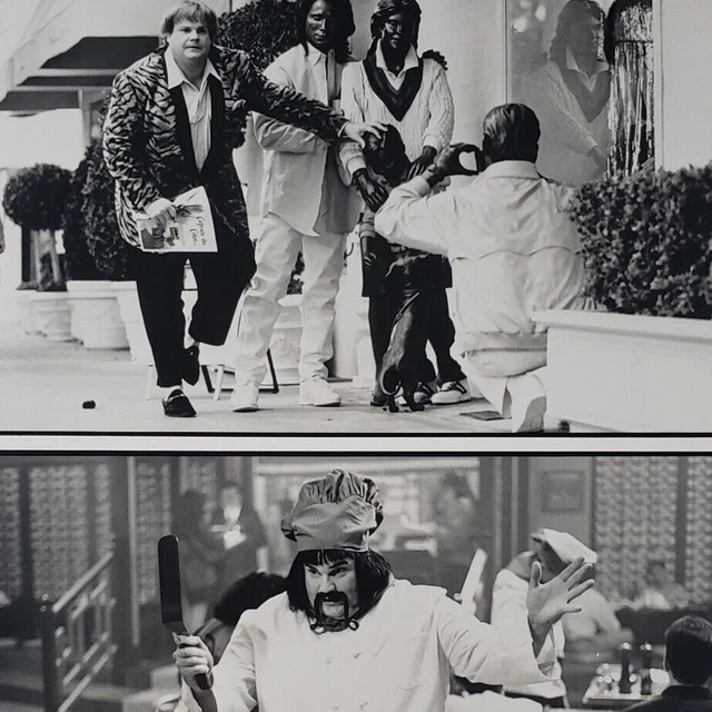 Chris Farley Beverly Hills Ninja 8x10 Press Photo 1990s Vintage Movie 1997 U186