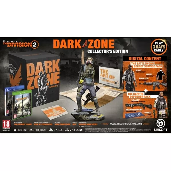 The Division 2 Dark Zone Edition (PS4) new sealed region 2 pal