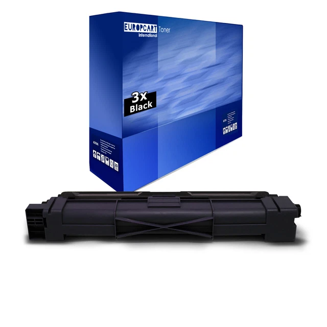 3 toner Europcart NERO compatibili per Brother HL-3142-CW HL-3152-CDW