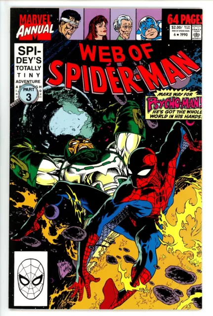 Web of Spider-Man Annual Vol 1 #6 Marvel (1990)
