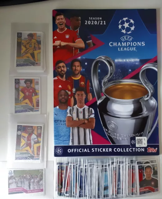 Topps ◊ UEFA Champions League 2020/21 ◊ Album stickers ◊ Pages 1-23