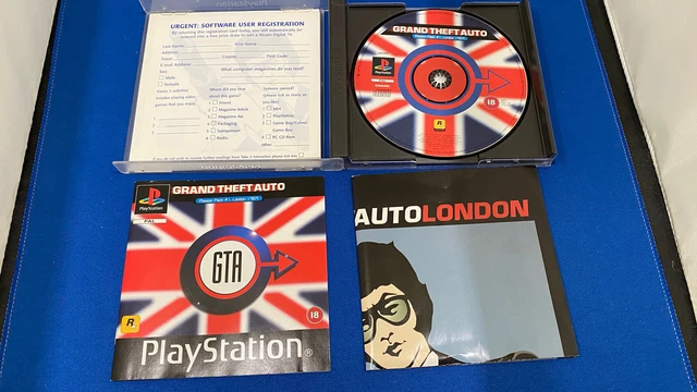Grand Theft Auto: London Mission Sony PS1 PAL