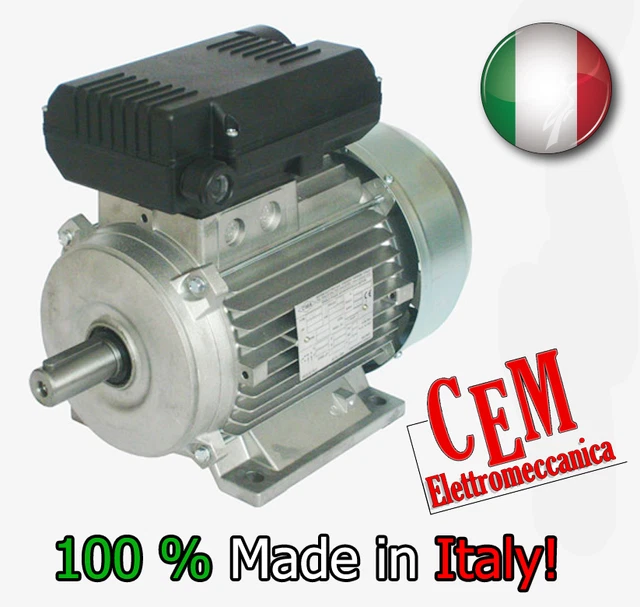 VEVOR Motor De Compresor De Aire, Motor De Compresor Eléctrico De 2 Hp 3450 RPM 115 V 230 V 56 Marco Motor Electrico Monofasico E Interruptor - Foto 6