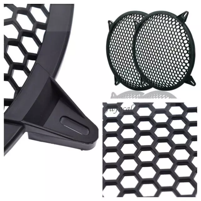 12 Inch Car Audio Sub Woofer Speaker Grille Cover Metal Mesh Waffle DJ PA 2pack