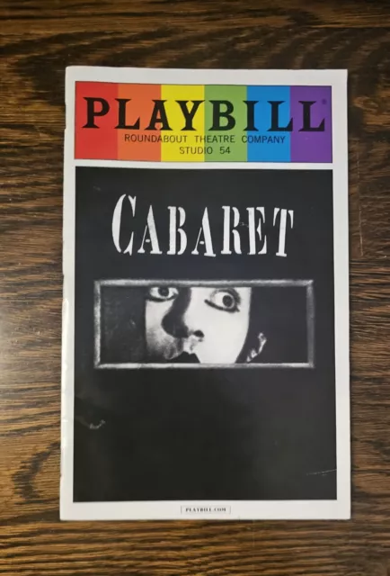 CABARET Alan Cumming, Michelle Williams Broadway Pride Playbill (June 2014)