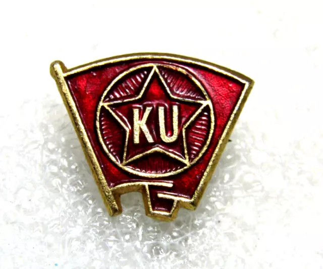 Member Pin Badge Organization KOMSOMOL UNION OF COMMUNIST YOUTH  Sweden