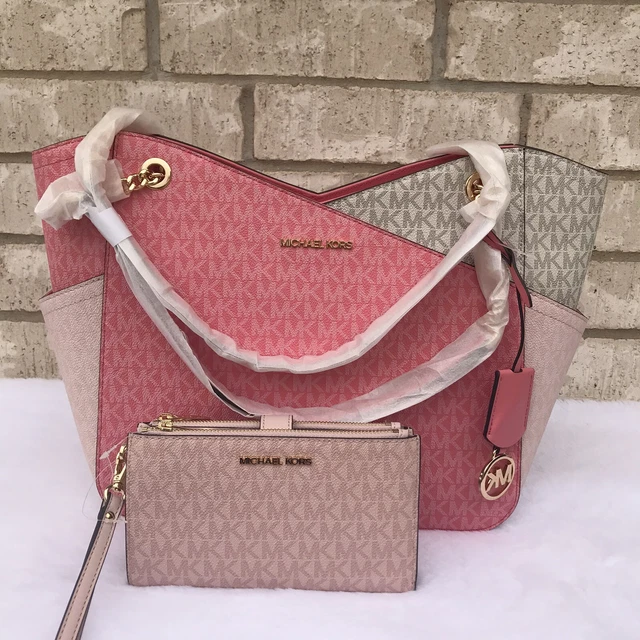 Michael Kors Women Ladies  Large Chain Shoulder Tote Bag Handbag Purse Wallet