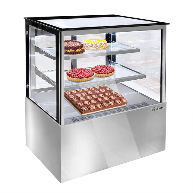 Kuchentheke - 0,9m - +2 ~+8 °C - 2 Ablagen | GGM Gastro