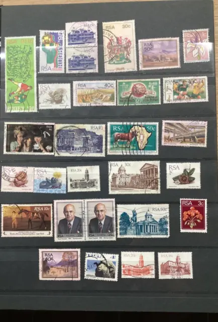 South Africa Stamps Collection Used Lot S09