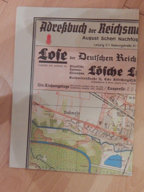 6 Programmes Théâtre Leipzig - Reichsmessestadt - 1939-1940 - Originaux